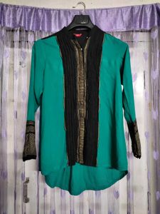 High Low Top  With Full Sleeves