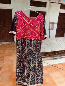 Bandhej Kurta