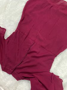 Short Quarter Sleeves One Piece