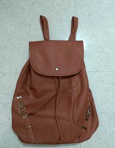 Brown Backpack