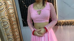 Pretty Pink Backless Lehanga🌸🎀🌸
