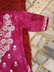 Embroidery Short Kurti