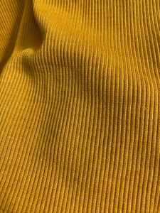 Mustard Zip-Up Mock Neck Top