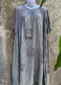 7.23.1 CUTE GREY LONG DRESS