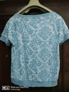 Floral Jacquard Sweatshirt