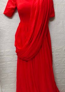 Pre-wedding Shoot Red ♥️ Dress Small Size