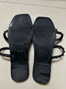 Fyre Rose Studded Jelly Sandals