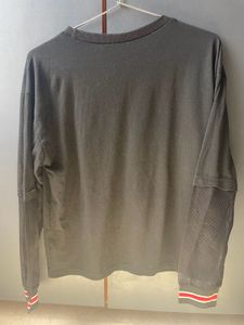 Full Sleves Black T-shirt
