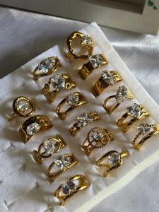 Gold Gemstone Ring Collection