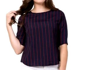 Vertical Striped Top.