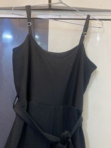 Sleek Black Jumpsuit