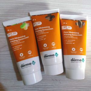 The Derma Co Sunscreen Pore Minimizing Priming Sun
