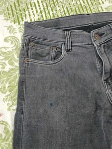 Gray Denim Jeans