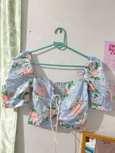 Fairycore Puff Sleeve Top