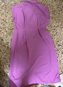 Pink Shirt Dress