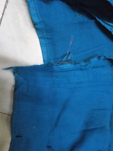 Saree With Stitched Designer Blouse