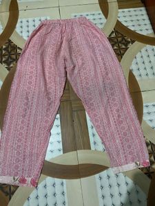 Pink Embroidered Kurta Set