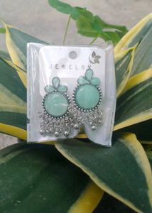 Mint Green Dangle Earrings