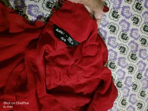 NewDress Bundle: Neavy Blue Sleeveless &amp; Red Ruffl