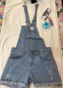 Denim Overalls Shorts/Dungaree
