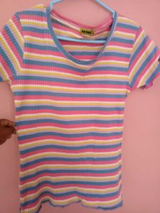 Regular Streachable T-shirt XL Size