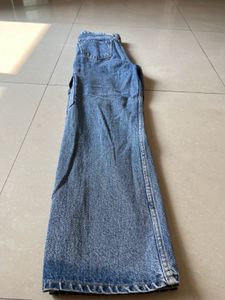 Wide Leg Cargo Jeans