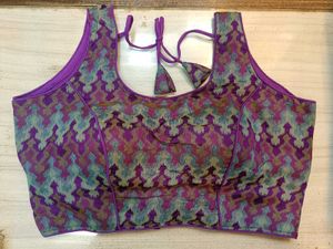 Purple Multi Blouse