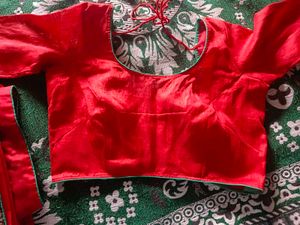 Red Saree Blouse