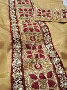 Gold Kurta with Embroidery