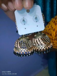 Jhumka Style Dangle Earrings