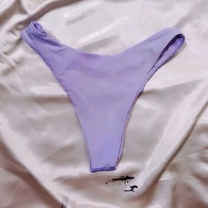 Lavender Lace Thong