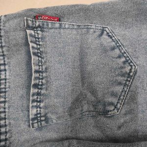 Grey Coloured Straight Pant