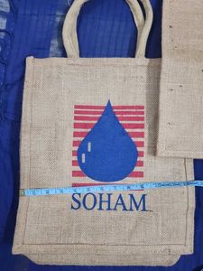 Jute Handbags (Set of 3)