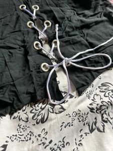 Girls Black &amp; White Top