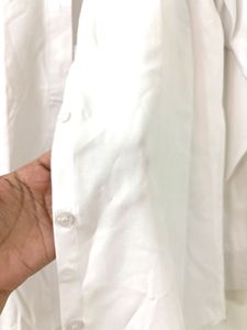 White Long Sleeve Dress Shirt