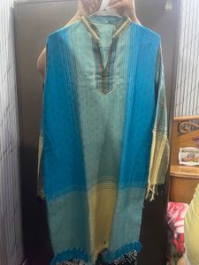 Striped woollen Kurta
