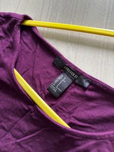 Plum FOREVER 21 Dress