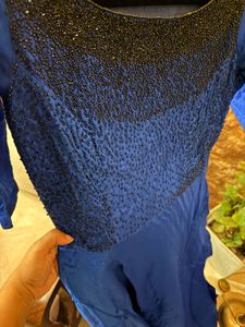 Navy Blue Festive Gown
