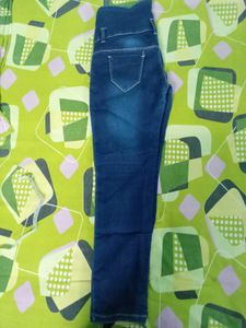 High Waisted Denim Jeans