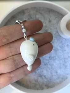🦭🤍 Seal Keychain 🦭 🩵