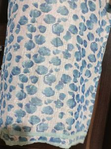 Blue Printed Kurta Salwar Set