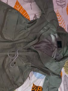 Olive Green Trench Coat