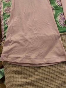 Pink Flared Pants
