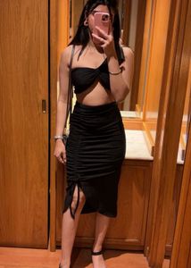 Black Two-Piece Set