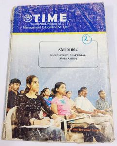 TIME Verbal Ability Book