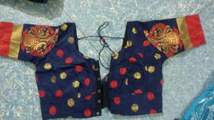 Beautiful Nevy Blue Colour Saree