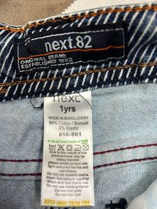 Next.82 Boys&#39; Distressed Dark Wash Jeans