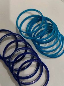Blue Bangles - Set