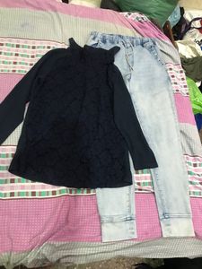 Shein Jogger Jeans Andsweater
