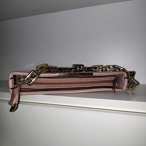 classic shimmer shoulder and sling bag